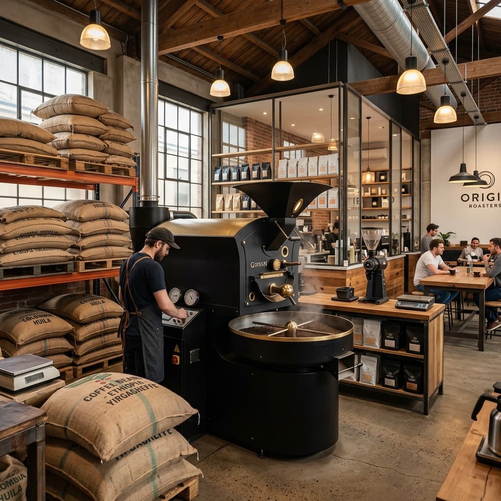 Astery Roastery Interior