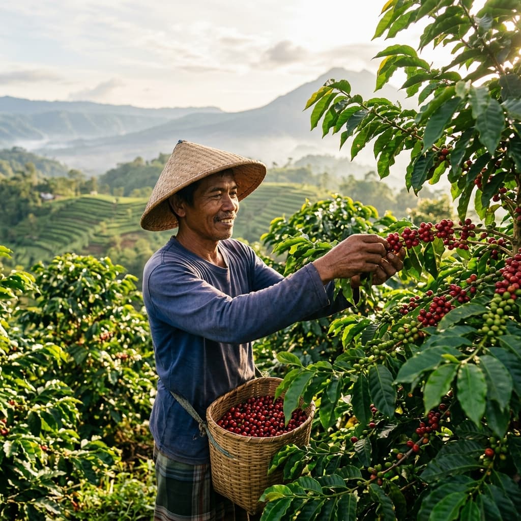 Petani Kopi Lokal Indonesia